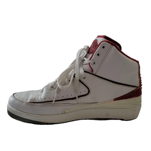 Nike Air Jordan 2 II Retro 2014 - Chicago Home White Red Men Sneakers Size 9 main image 8